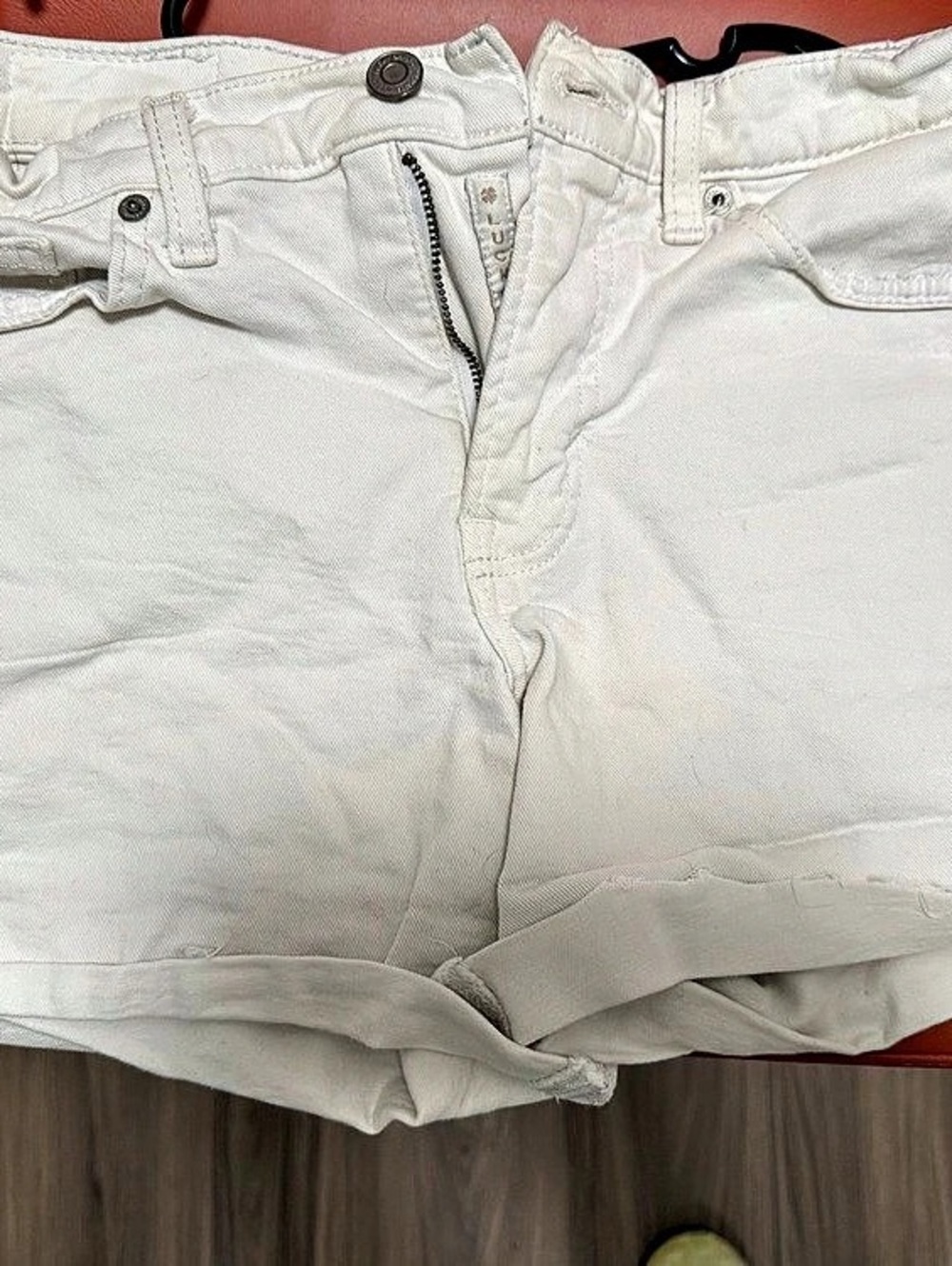 Lucky Brand Jean Shorts White Size 6 (28)